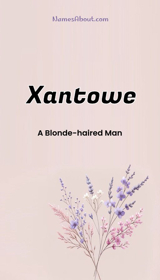 Meaning of Xantowe