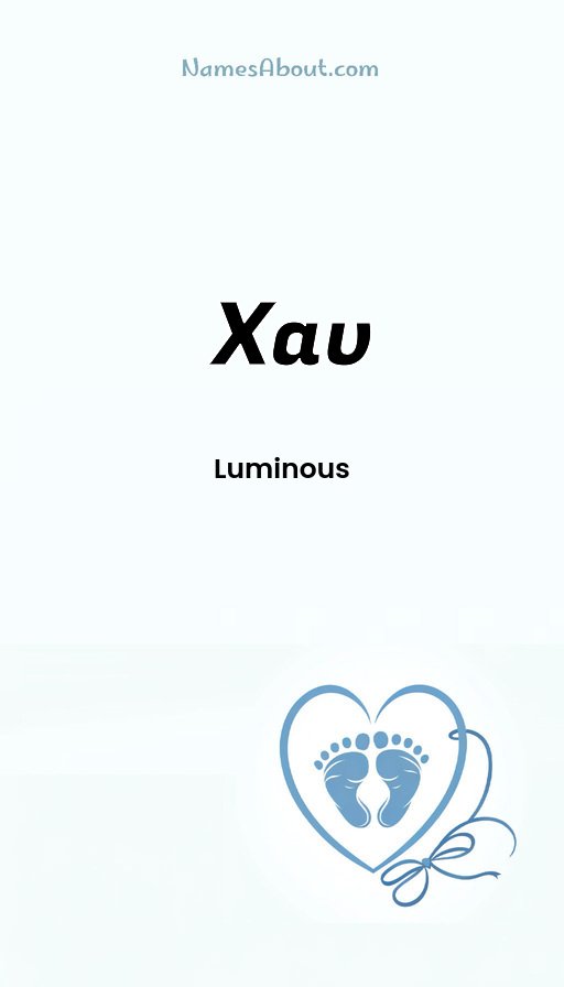Meaning of Xav