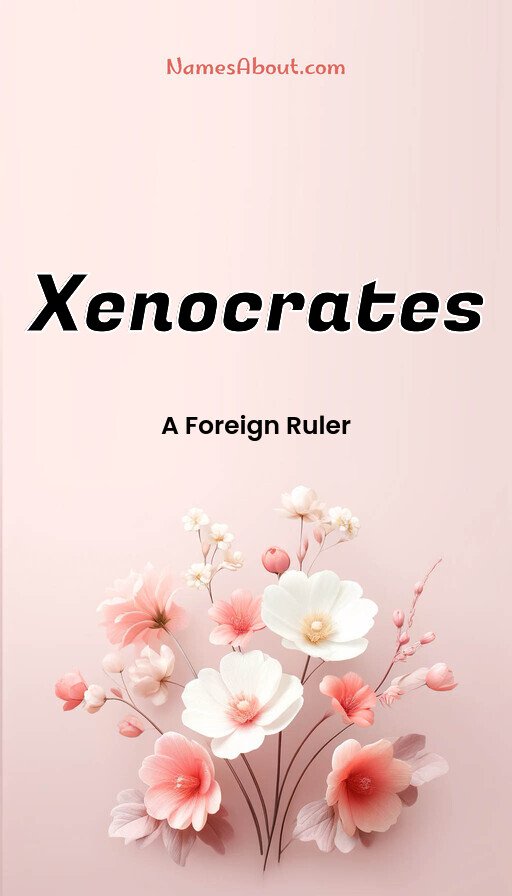 Meaning of Xenocrates