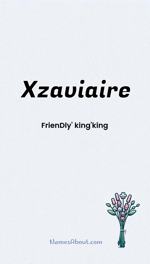 Meaning of Xzaviaire