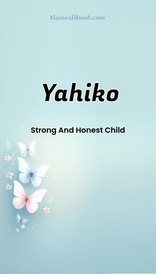 Meaning of Yahiko