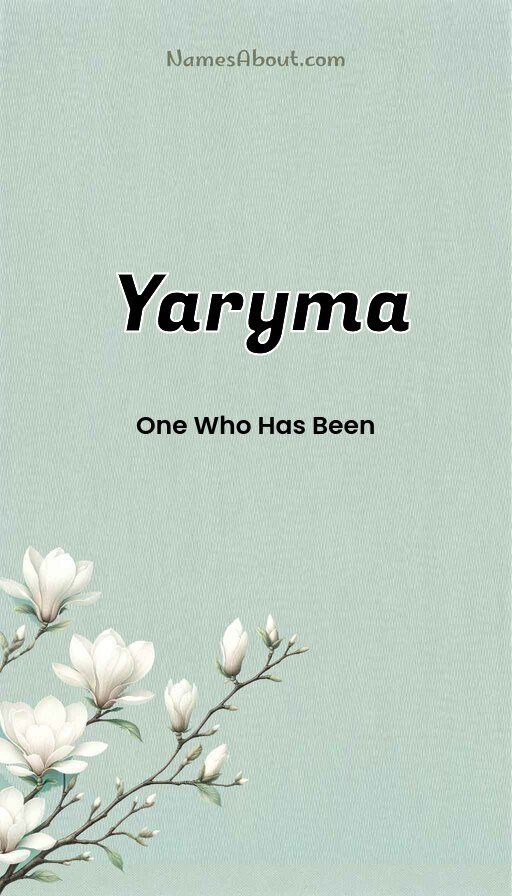 Meaning of Yaryma