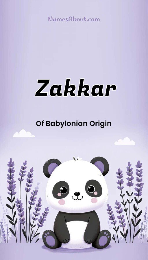 Meaning of Zakkar