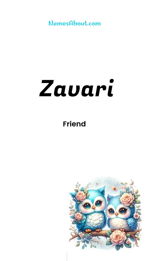 Meaning of Zavari