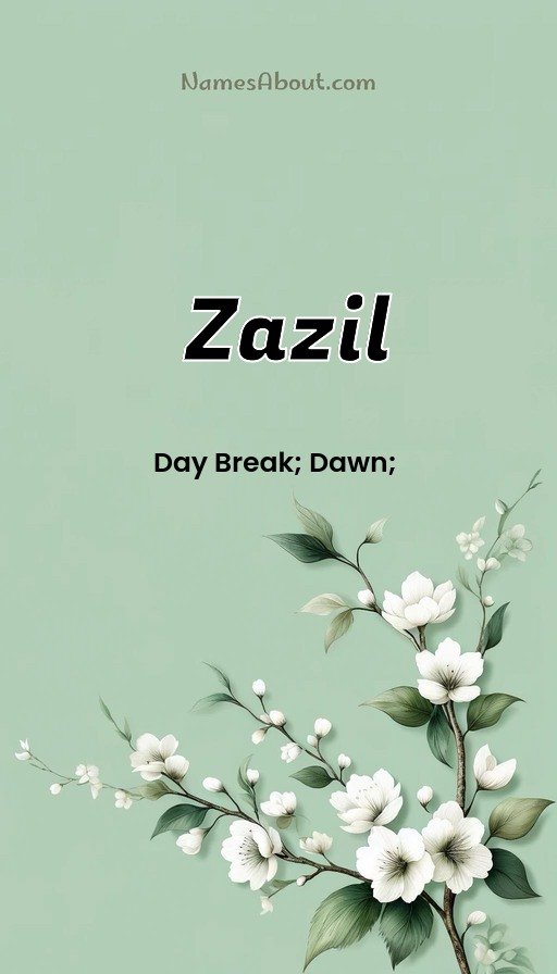 Meaning of Zazil