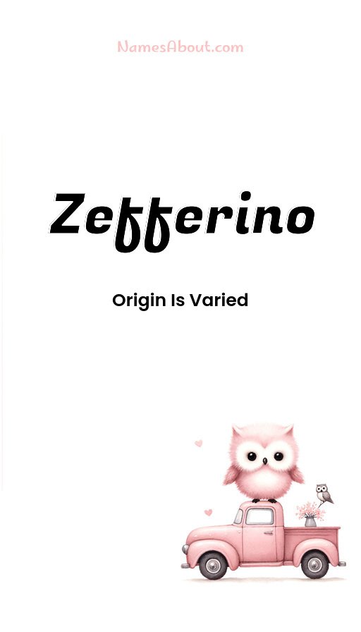 Meaning of Zefferino