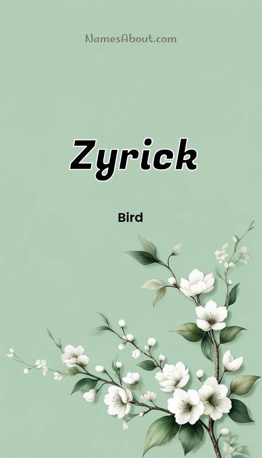 Meaning of Zyrick