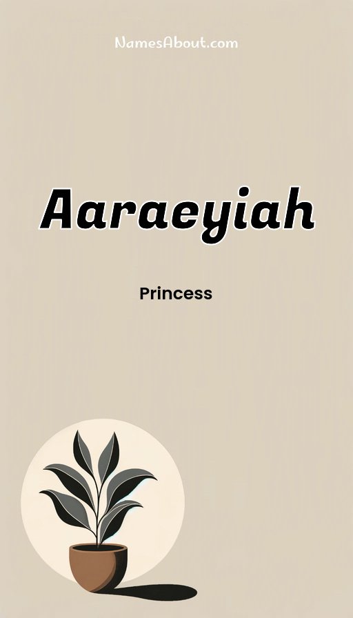 Meaning of Aaraeyiah