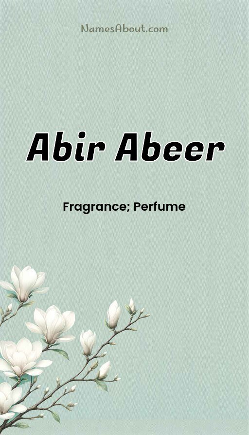 Meaning of Abir abeer