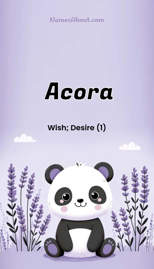 Meaning of Acora