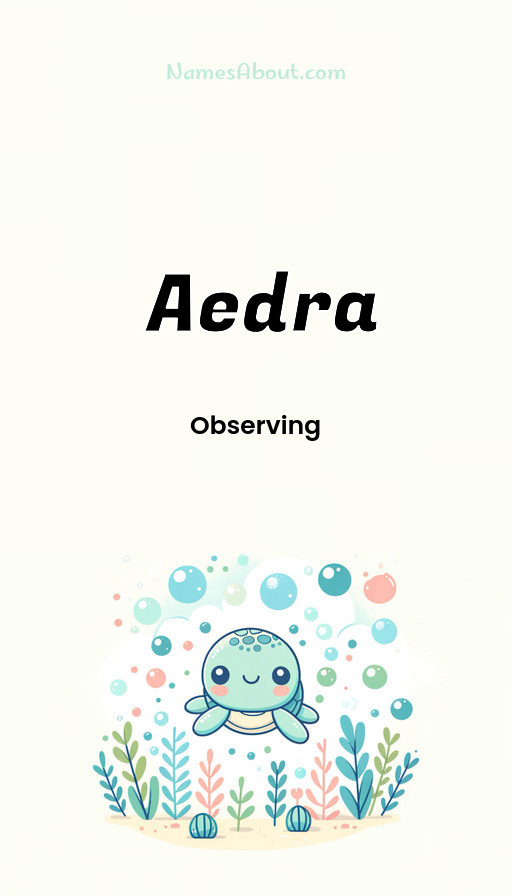 Meaning of Aedra