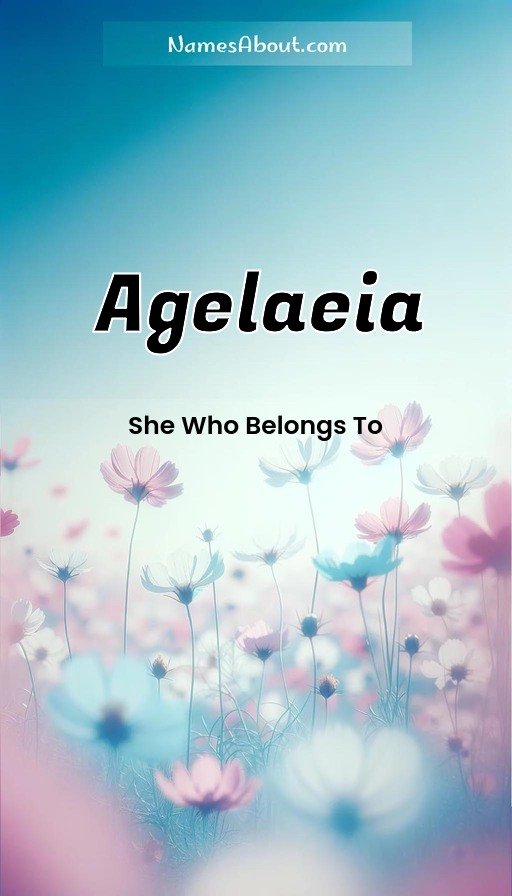 Meaning of Agelaeia