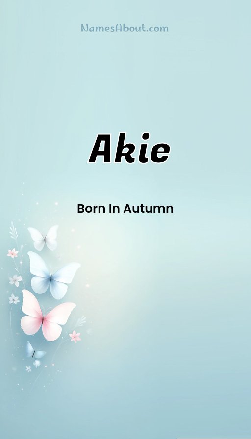 Meaning of Akie