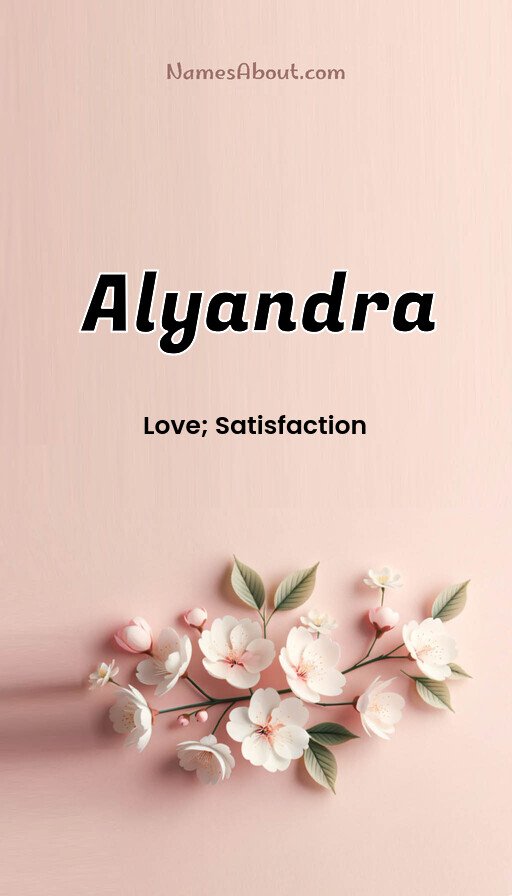 Meaning of Alyandra