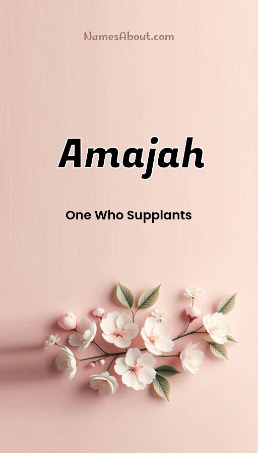 Meaning of Amajah