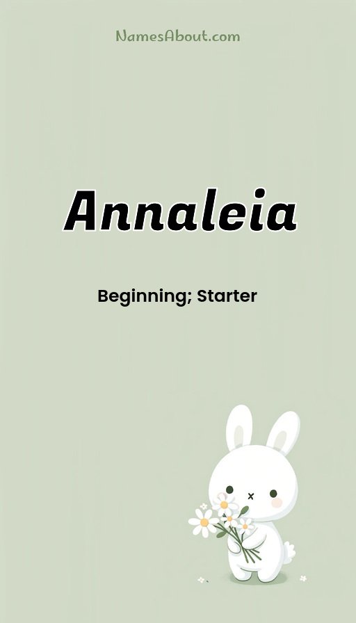 Meaning of Annaleia