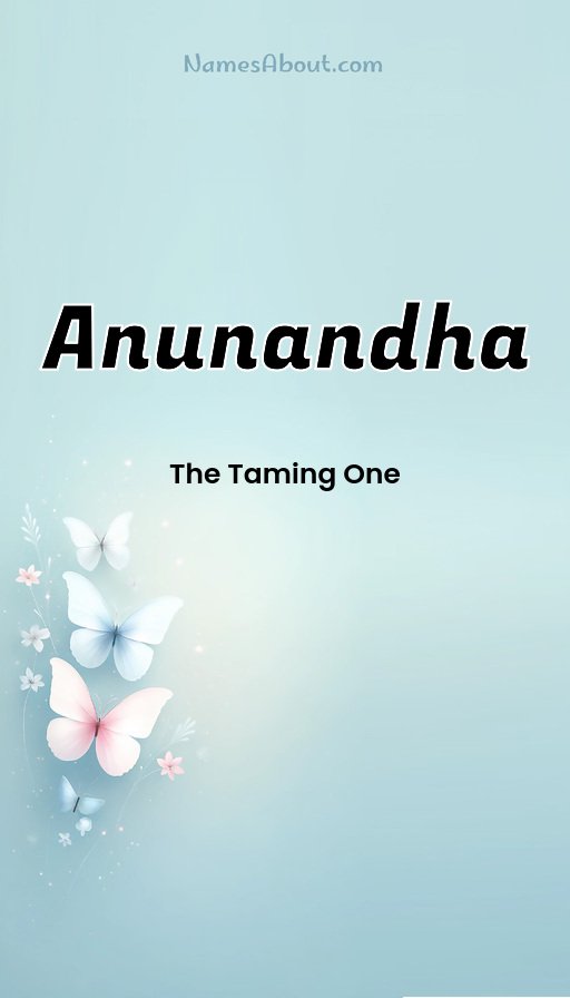 Meaning of Anunandha