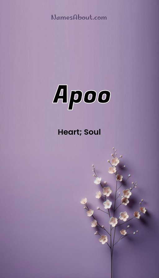Meaning of Apoo