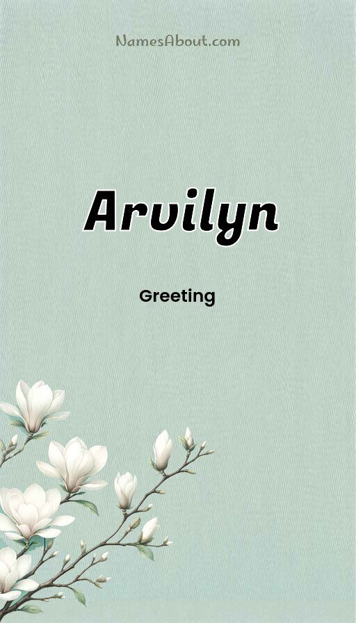 Meaning of Arvilyn