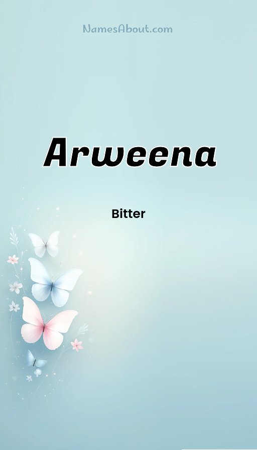 Meaning of Arweena