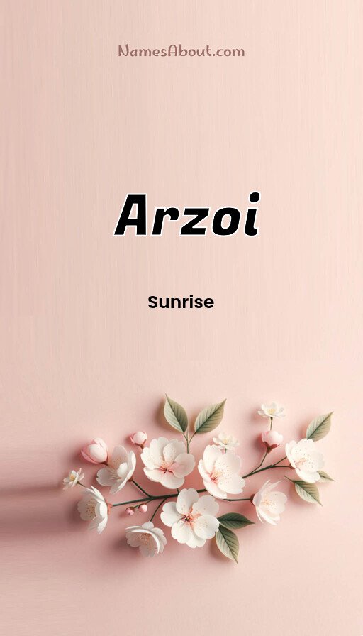 Meaning of Arzoi