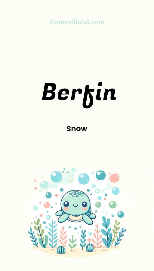 Meaning of Berfin