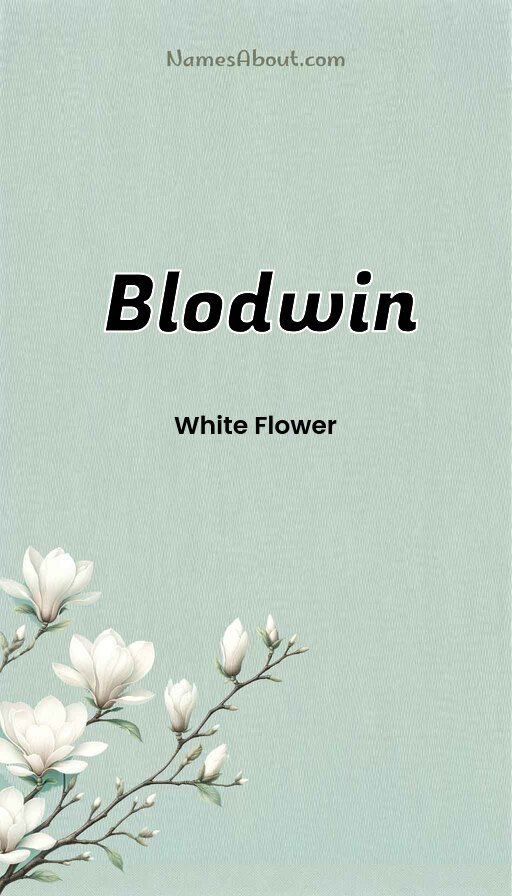 Meaning of Blodwin