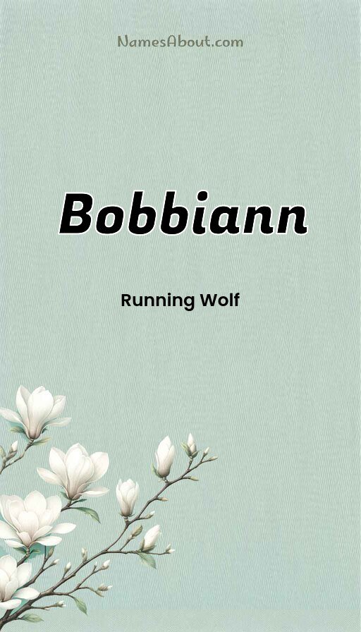 Meaning of Bobbiann