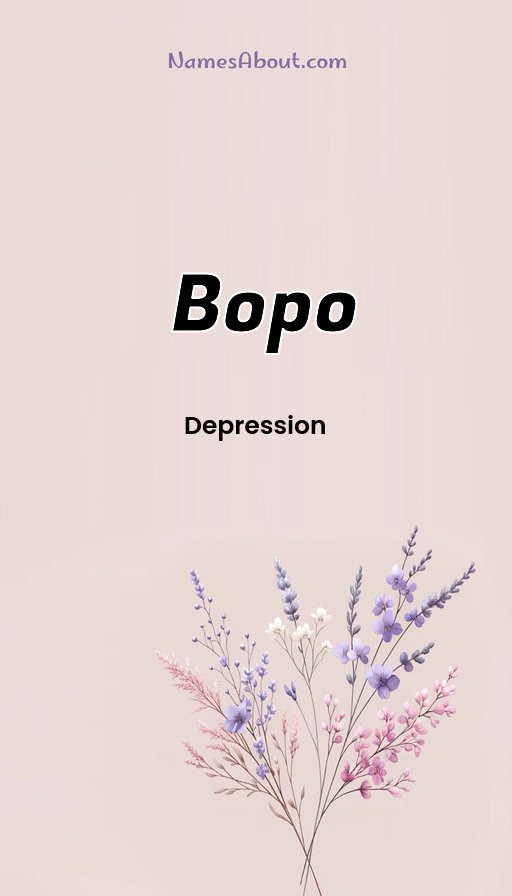Meaning of Bopo