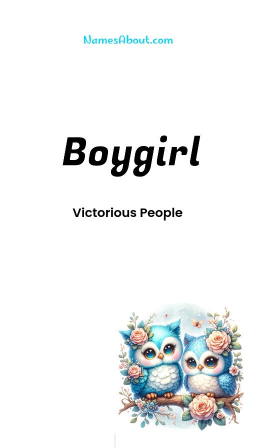 Meaning of Boygirl
