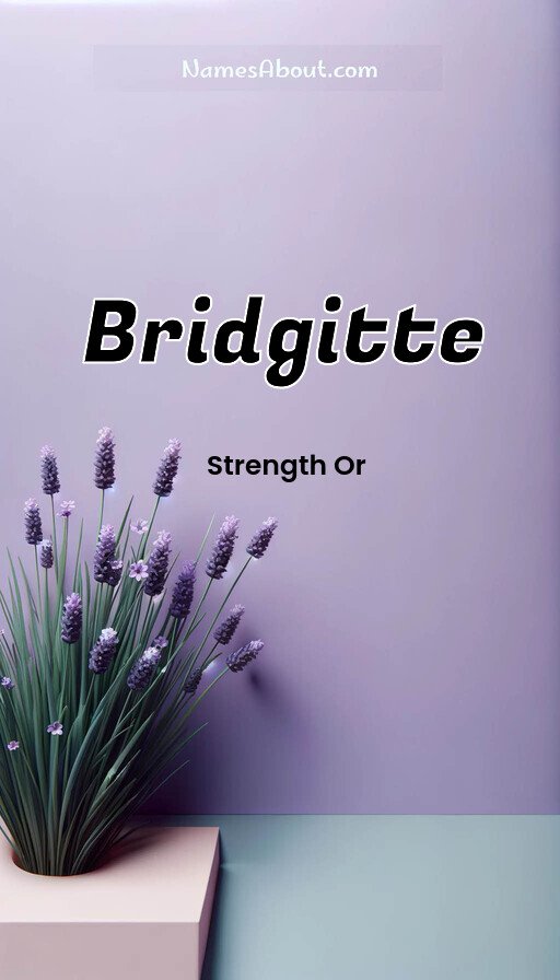Meaning of Bridgitte