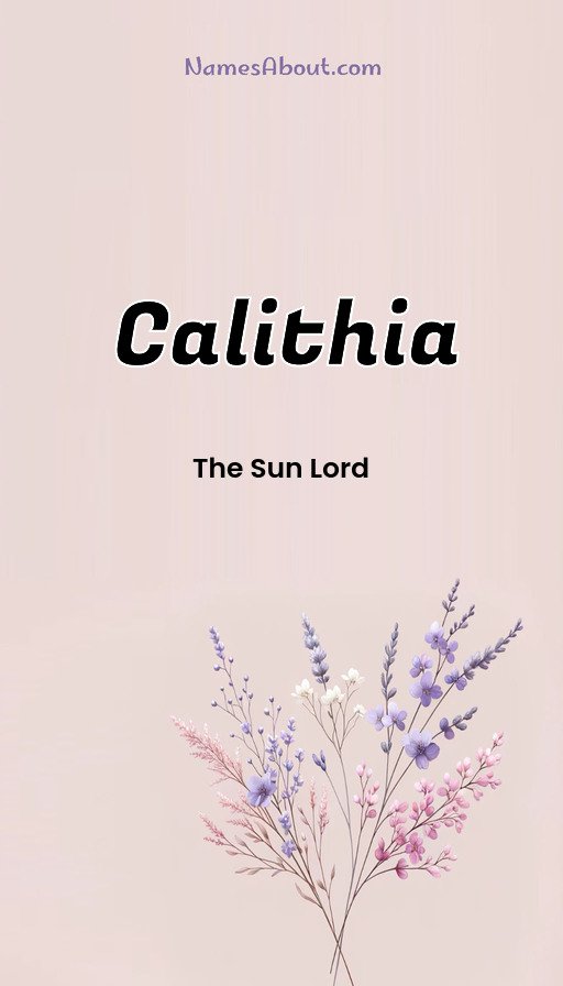 Meaning of Calithia