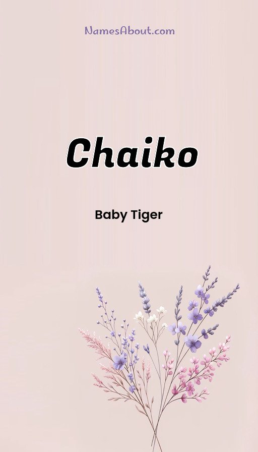 Meaning of Chaiko