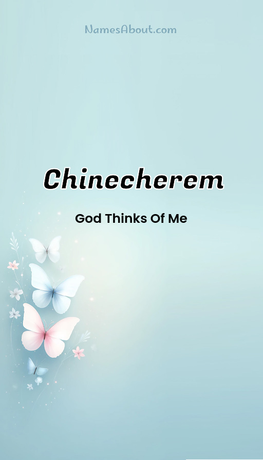 Meaning of Chinecherem