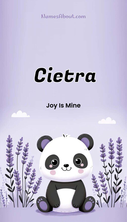 Meaning of Cietra