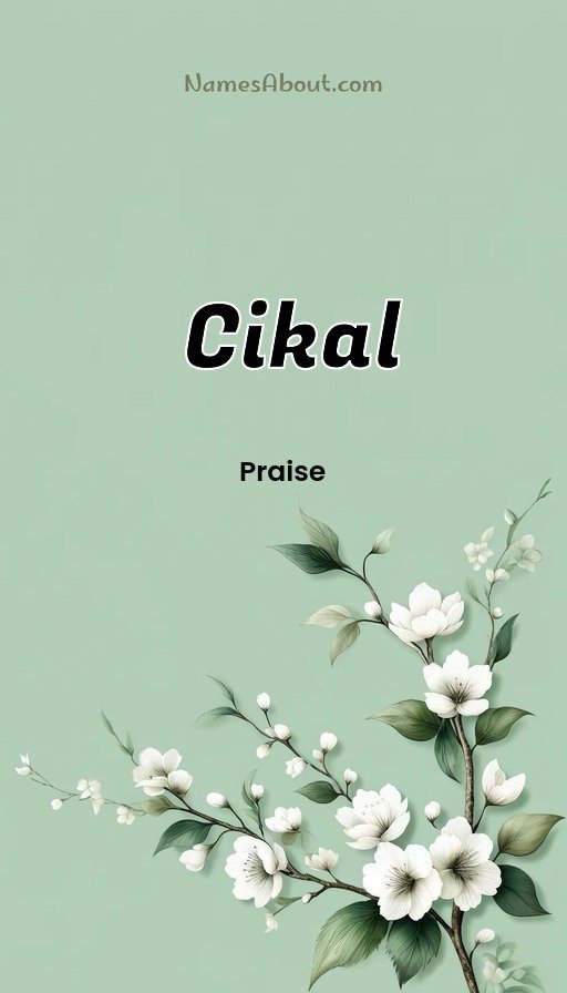 Meaning of Cikal