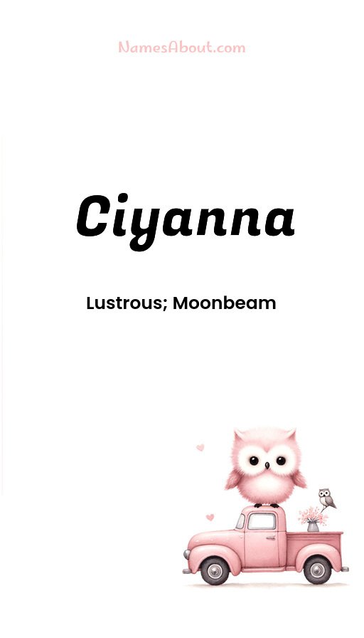 Meaning of Ciyanna