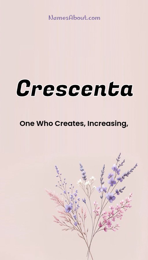 Meaning of Crescenta