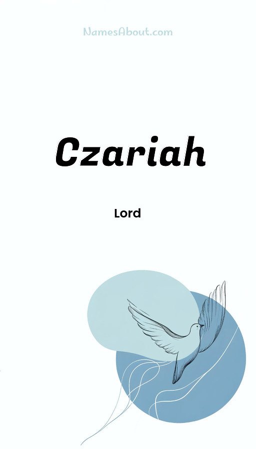 Meaning of Czariah