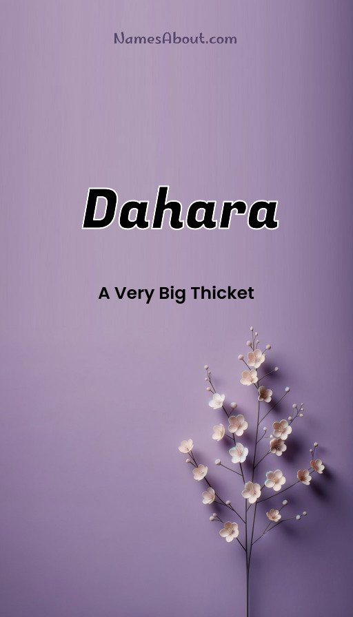 Meaning of Dahara