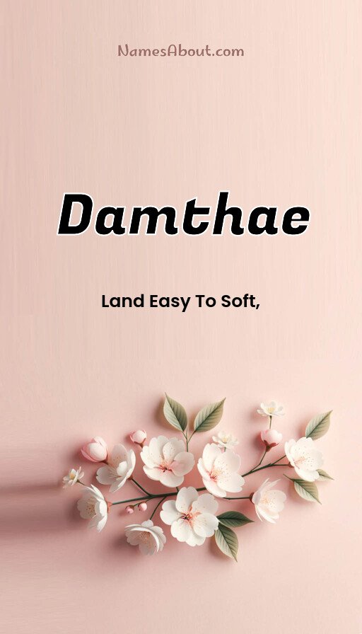 Meaning of Damthae