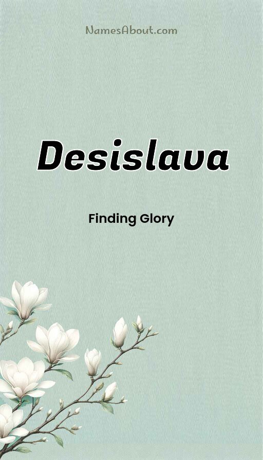 Meaning of Desislava