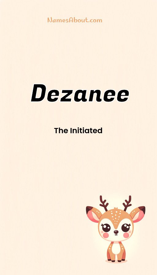 Meaning of Dezanee