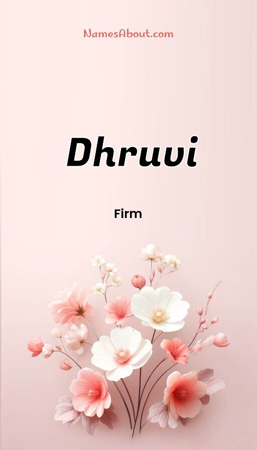 Meaning of Dhruvi