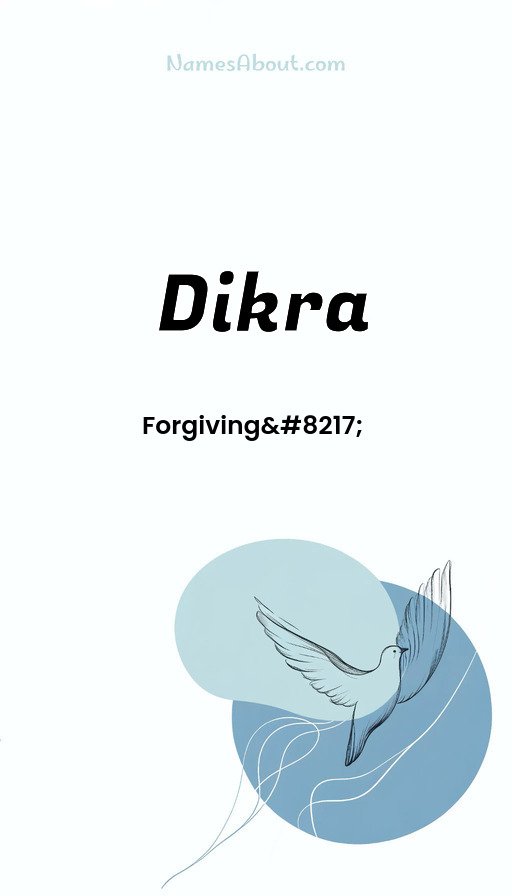 Meaning of Dikra