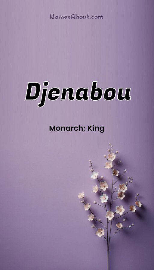 Meaning of Djenabou