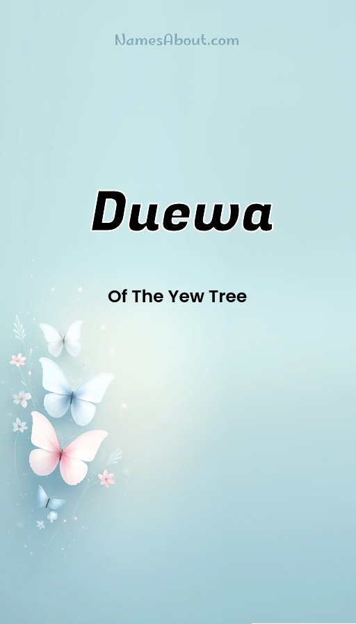 Meaning of Duewa