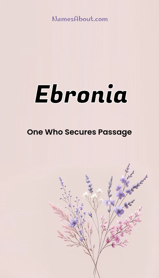 Meaning of Ebronia