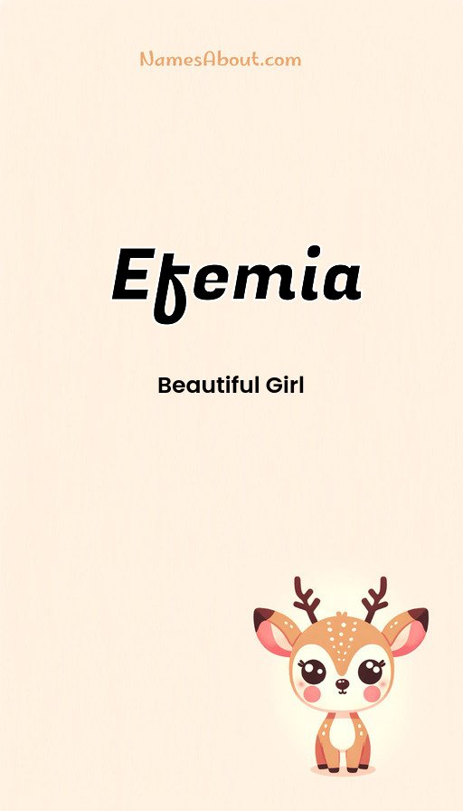 Meaning of Efemia
