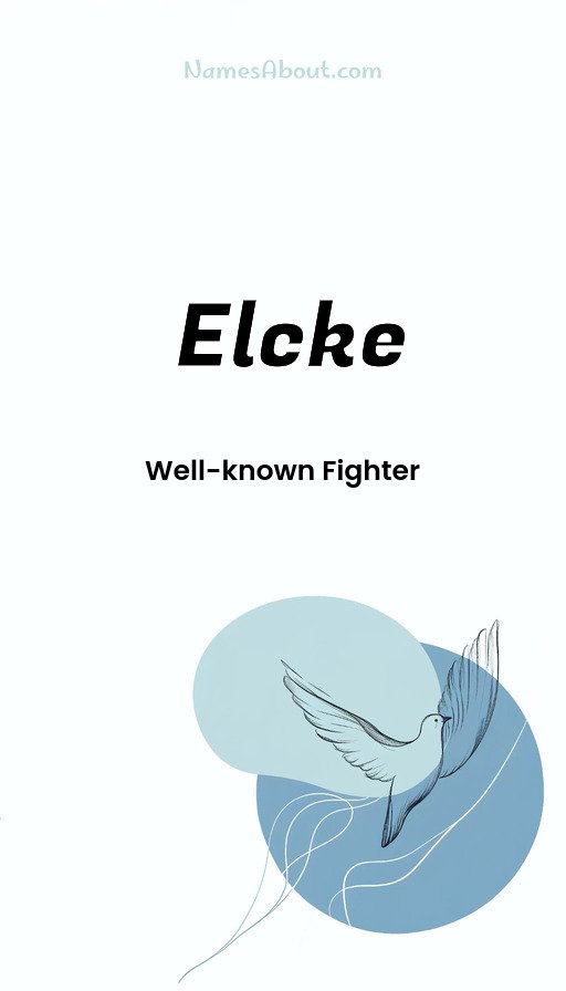 Meaning of Elcke